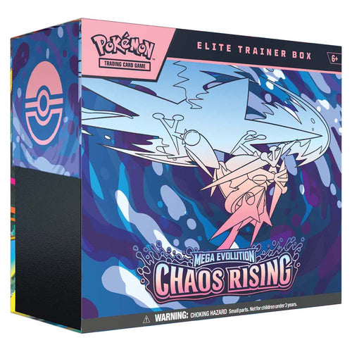 Pokemon TCG Mega Evolution Chaos Rising Elite Trainer Box featuring Mega Floette ex artwork