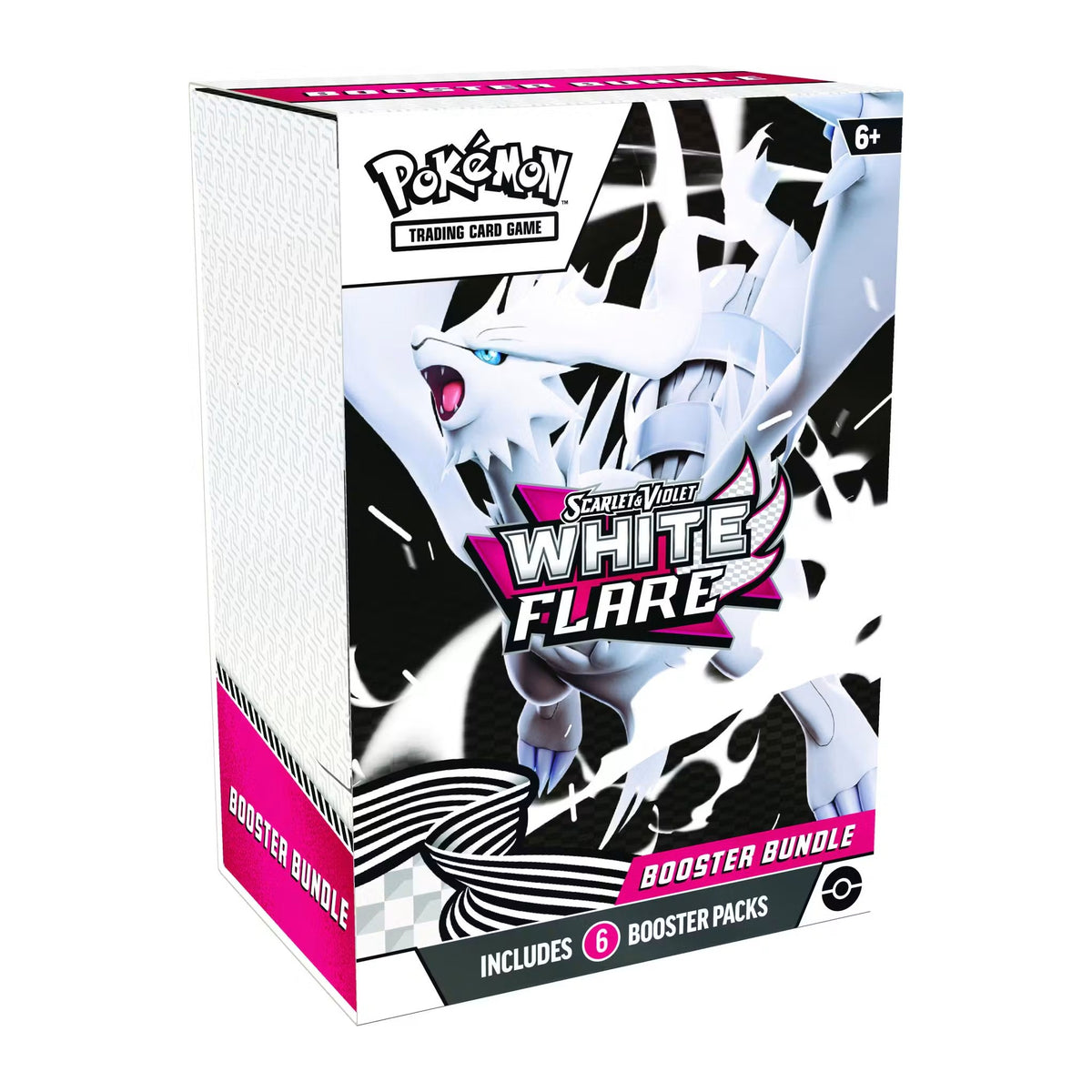 Pokemon TCG White Flare Booster Bundle box with 6 booster packs