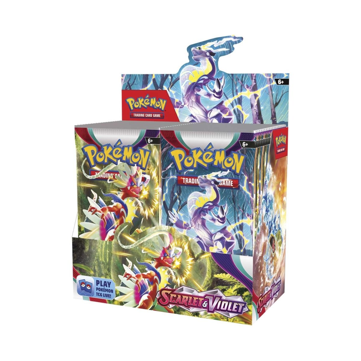 Pokemon TCG Scarlet & Violet Booster Box, 36 booster packs in the display