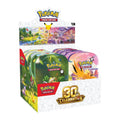 Sealed Pokemon TCG 30th Celebration Mini Tin Display box containing 10 mini tins