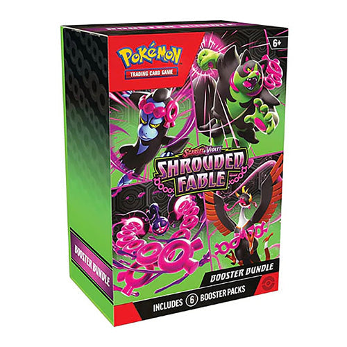 Pokemon TCG Shrouded Fable Booster Bundle box with 6 booster packs