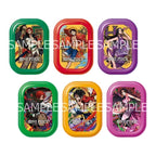 One Piece Card Game Mini Case Set TS-03, all six mini case designs: Luffy, Shanks and Boa Hancock