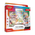 Pokemon TCG First Partner Illustration Collection Series 2 sealed box, front