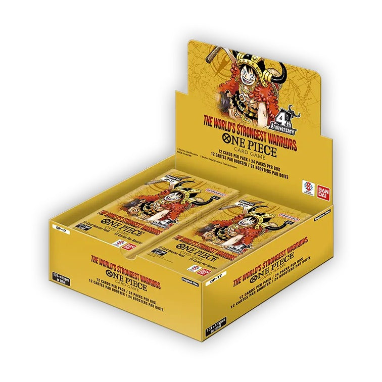 One Piece Card Game The World's Strongest Warriors OP-17 Booster Box, English, sealed