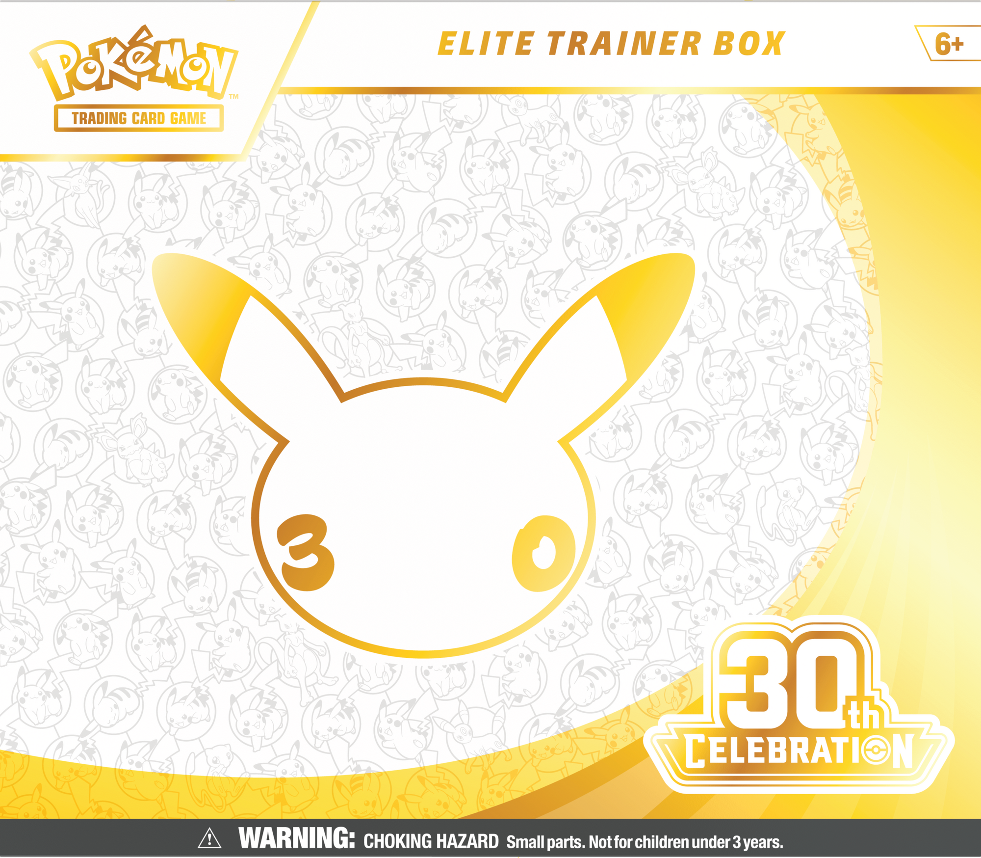 Pokemon TCG 30th Celebration Elite Trainer Box front