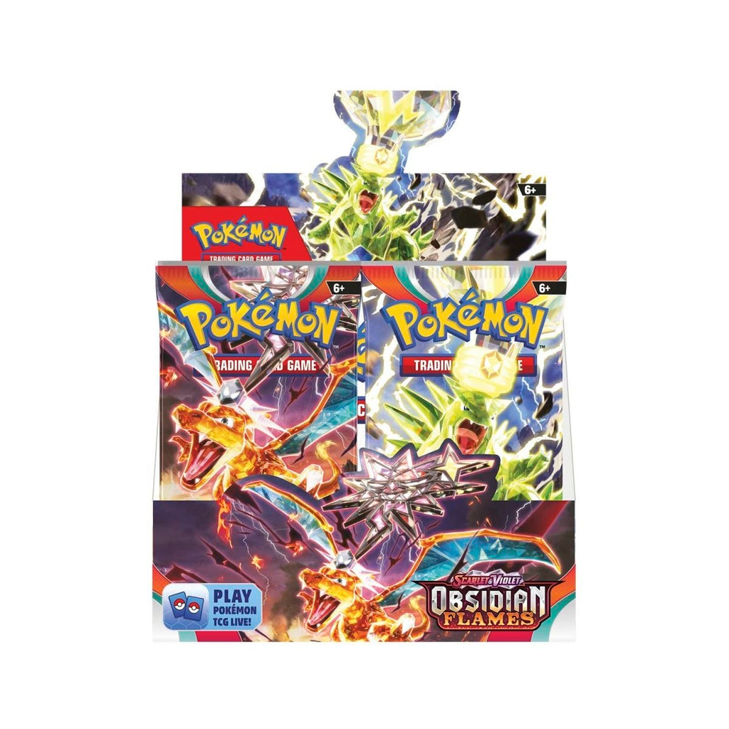 Obsidian Flames Booster Box front view