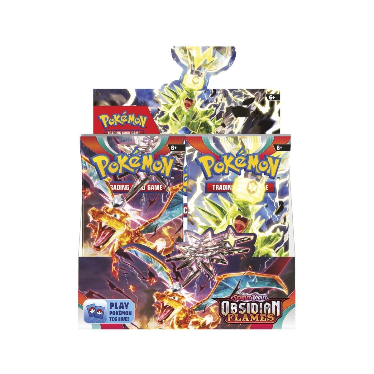 Obsidian Flames Booster Box front view