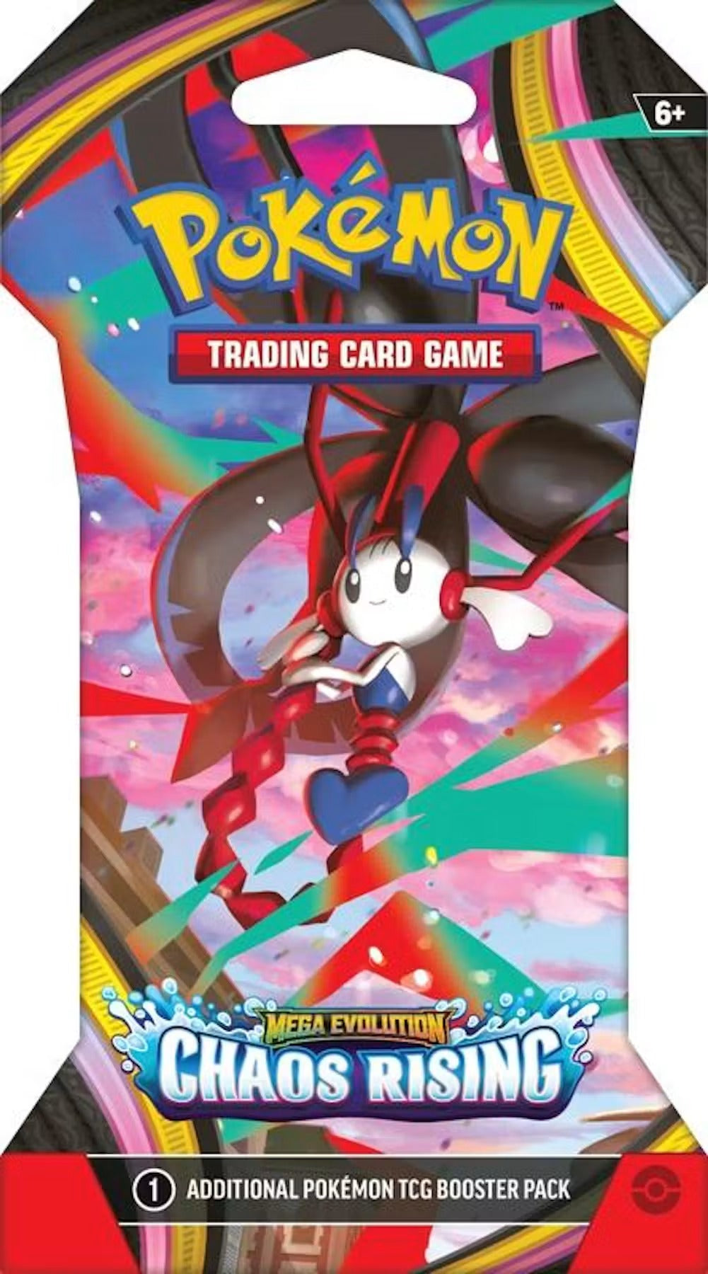 Chaos Rising sleeved booster pack, Floette artwork