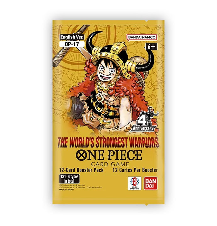 OP-17 The World's Strongest Warriors booster pack, English