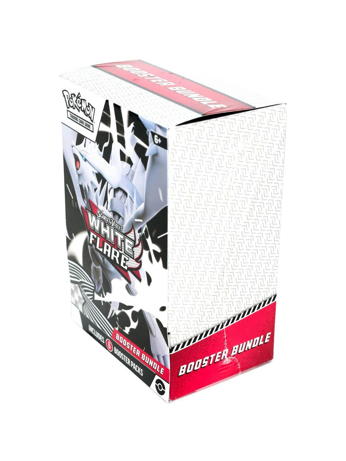 White Flare Booster Bundle box side angle