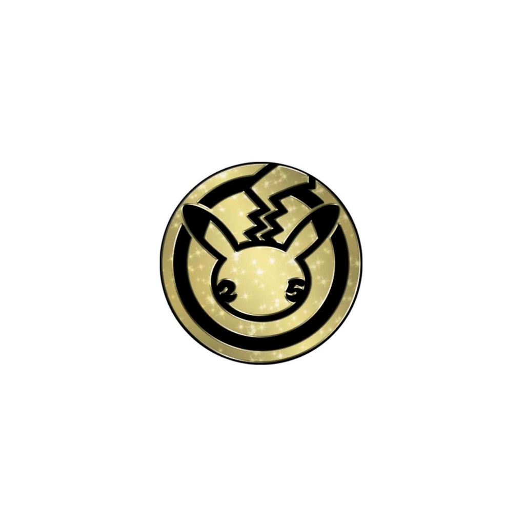Pokemon 25th anniversary Pikachu coin from the Celebrations Collector Chest