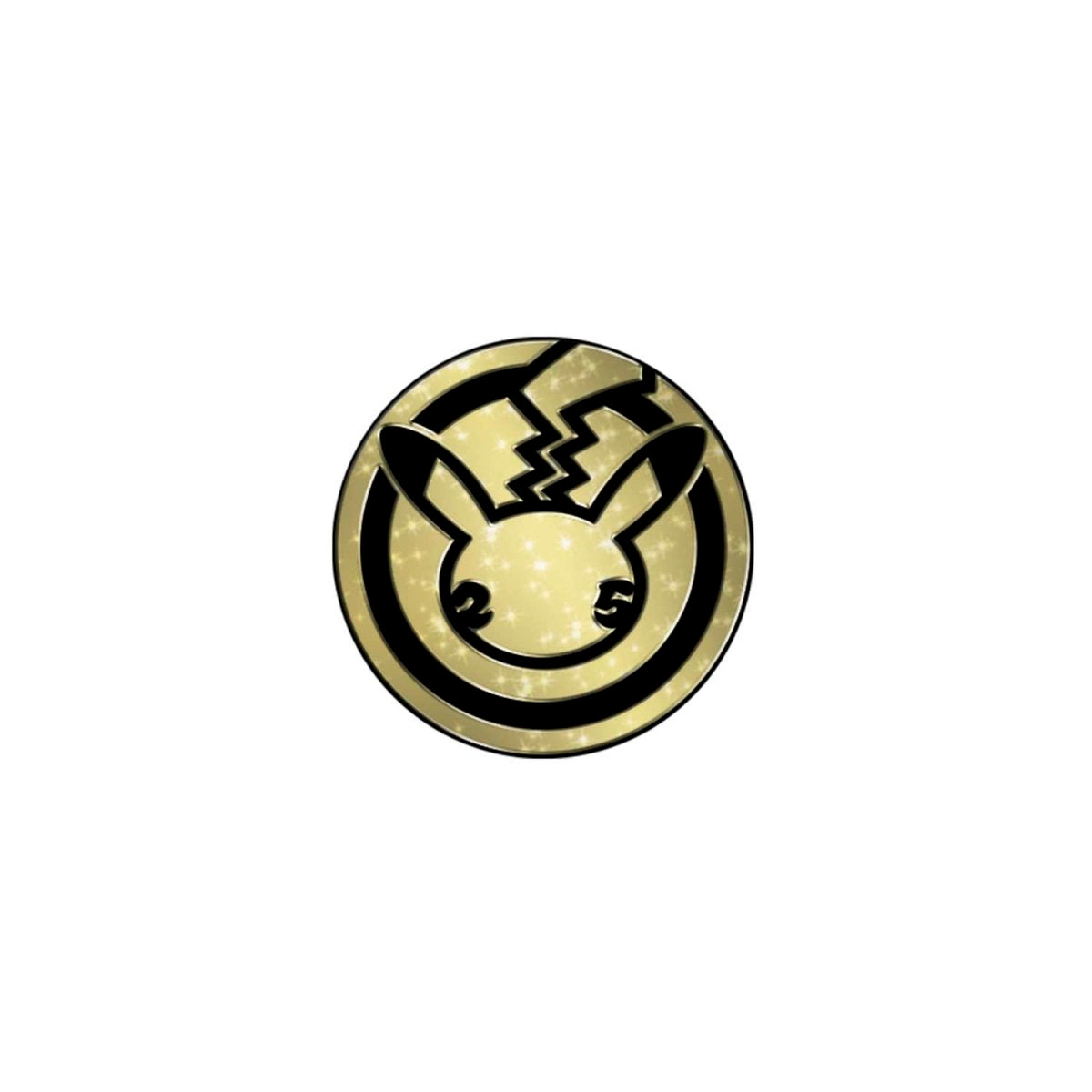 Pokemon 25th anniversary Pikachu coin from the Celebrations Collector Chest