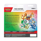First Partner Illustration Collection Series 1 box back panel showing contents