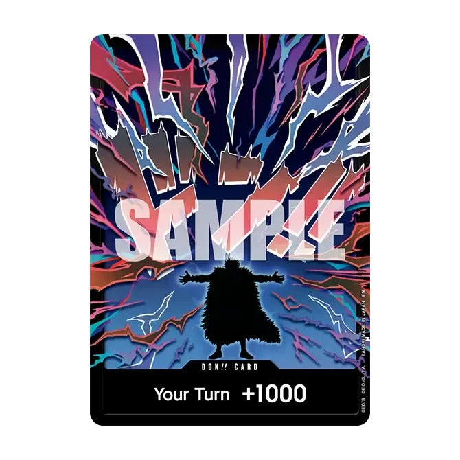 Second of two DON!! card designs included in the One Piece DP-12 Double Pack