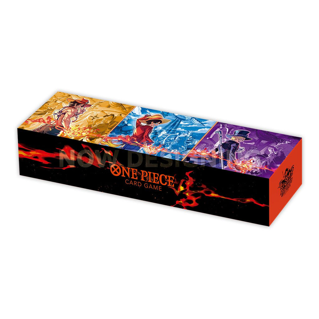 3rd Anniversary Set storage box with Ace, Luffy and Sabo artwork