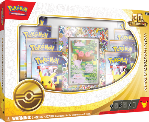 Pokemon TCG 30th Celebration Ditto Premium Collection contents