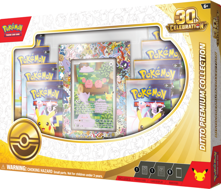 Pokemon TCG 30th Celebration Ditto promo card