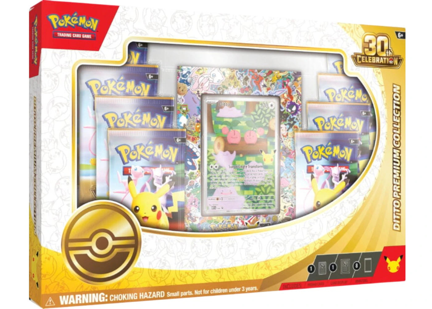 Pokemon TCG 30th Celebration Ditto Premium Collection sealed box