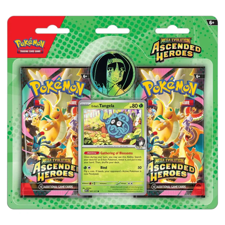 Pokemon TCG Ascended Heroes Collection (Erika/Larry)