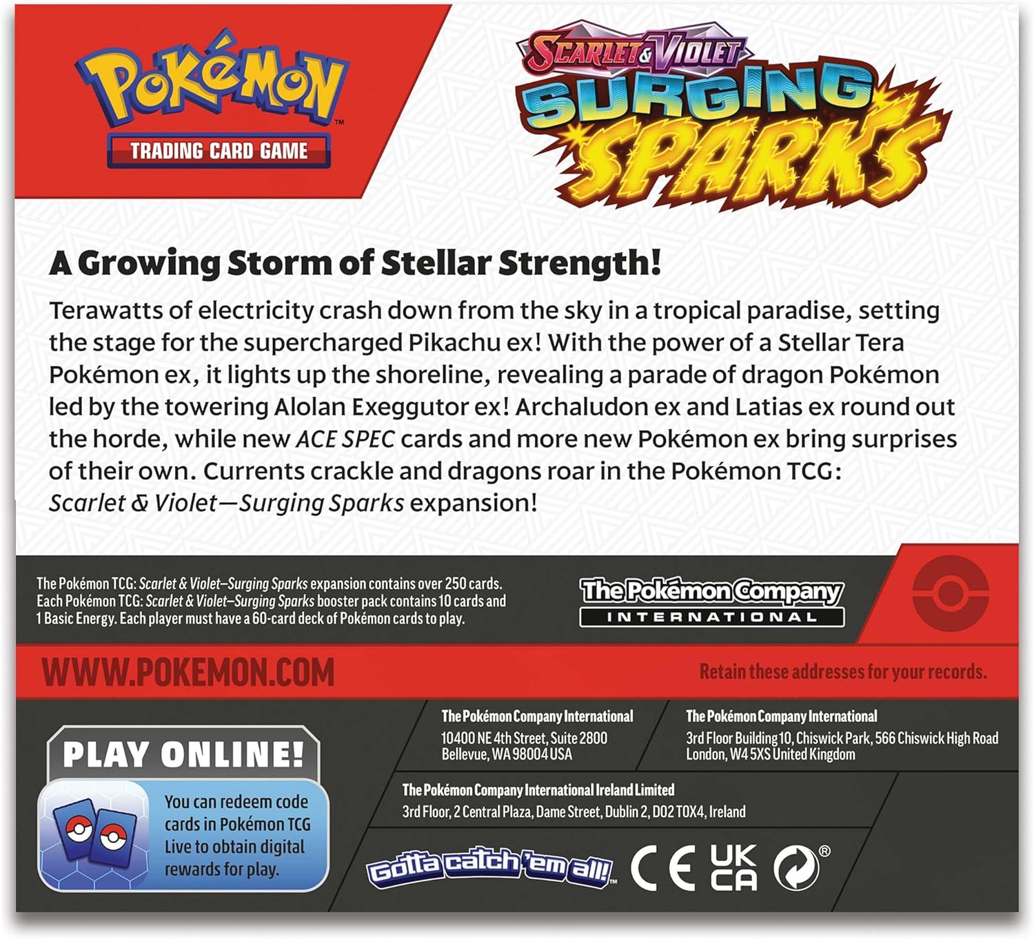Pokemon TCG Surging Sparks Booster Box - Image 3