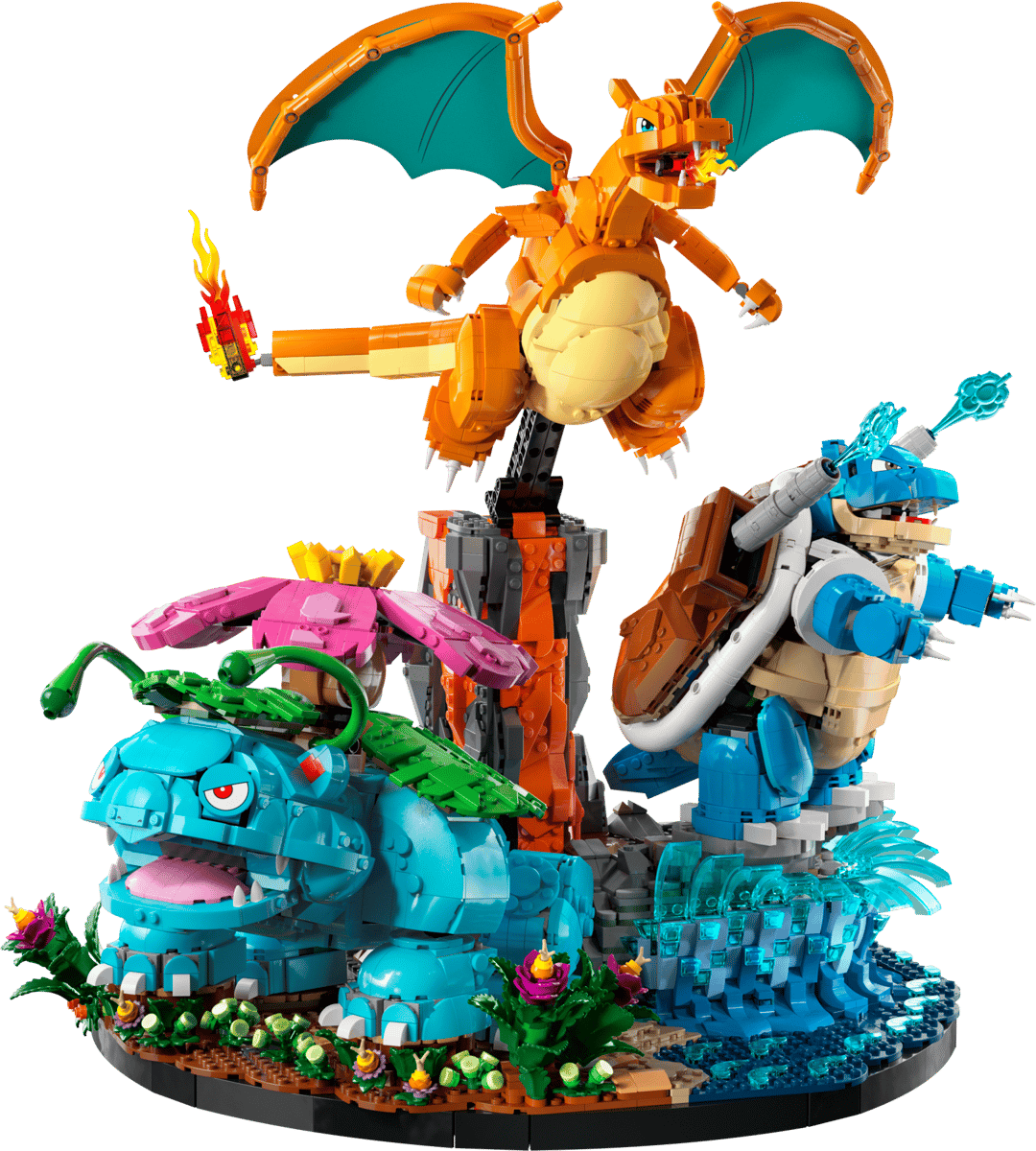 LEGO Pokemon Venusaur, Charizard & Blastoise (72153)