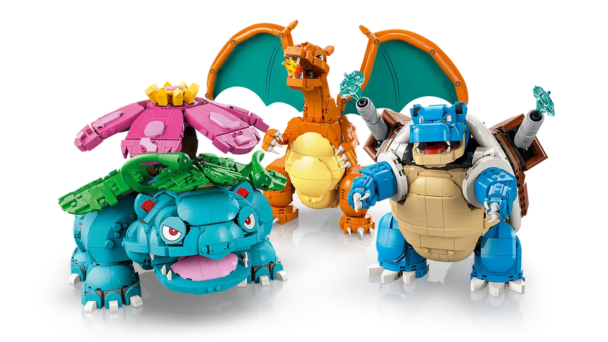 LEGO Pokemon Venusaur, Charizard & Blastoise (72153)