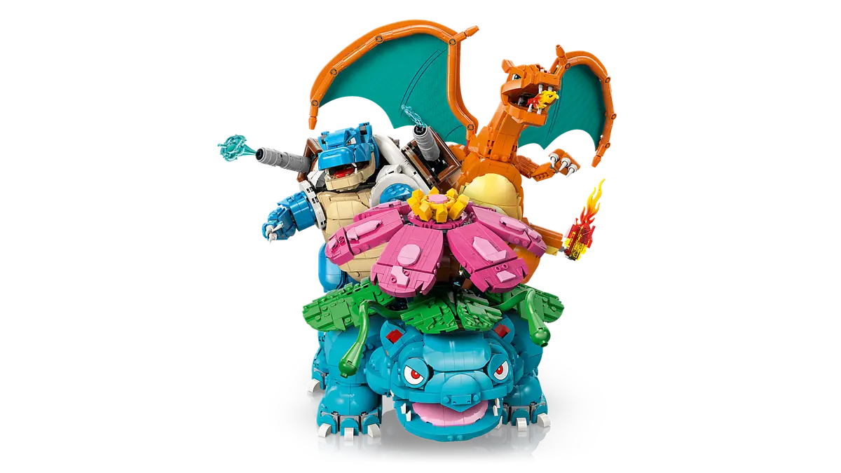 LEGO Pokemon Venusaur, Charizard & Blastoise (72153)