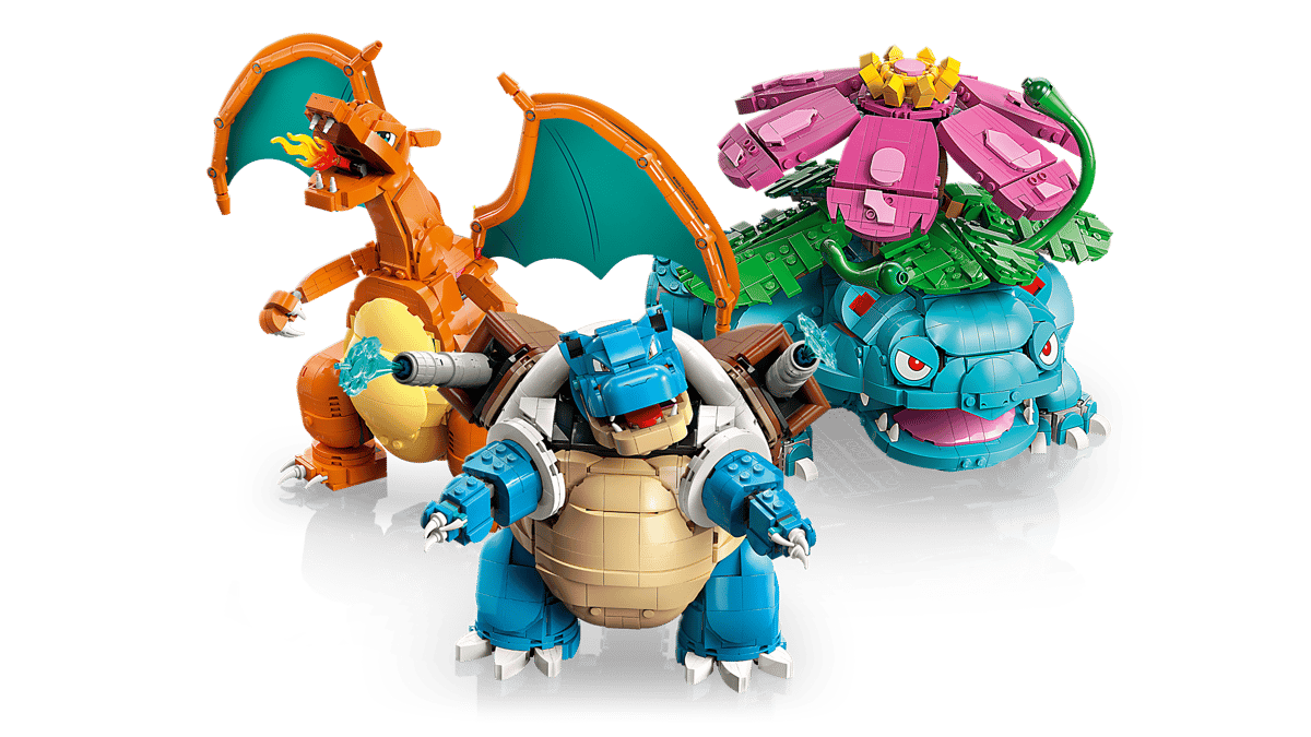LEGO Pokemon Venusaur, Charizard & Blastoise (72153)