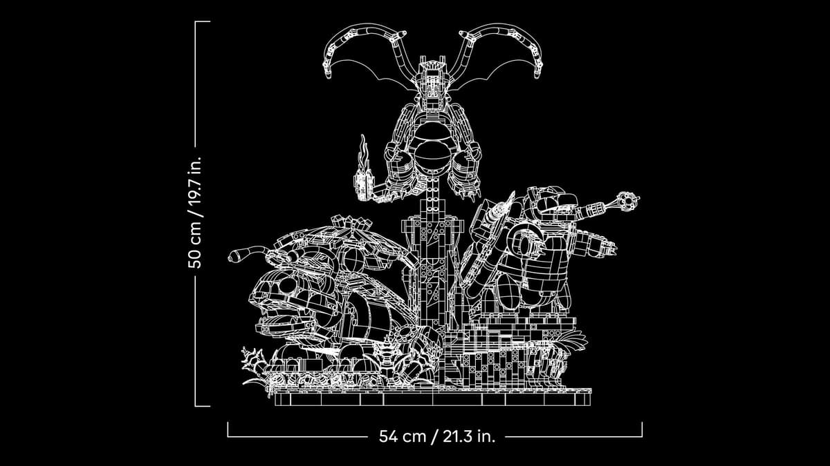 LEGO Pokemon Venusaur, Charizard & Blastoise (72153)