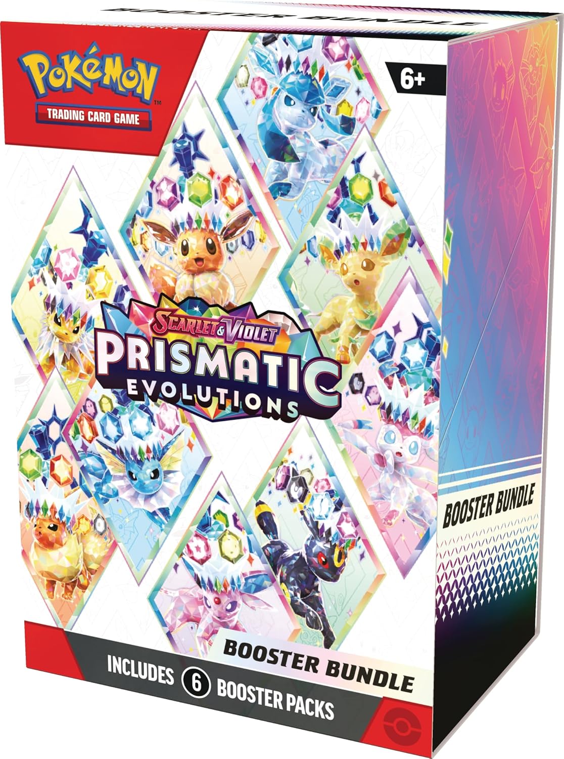 Pokemon TCG Prismatic Evolutions Booster Bundle (6 Packs) - Image 7