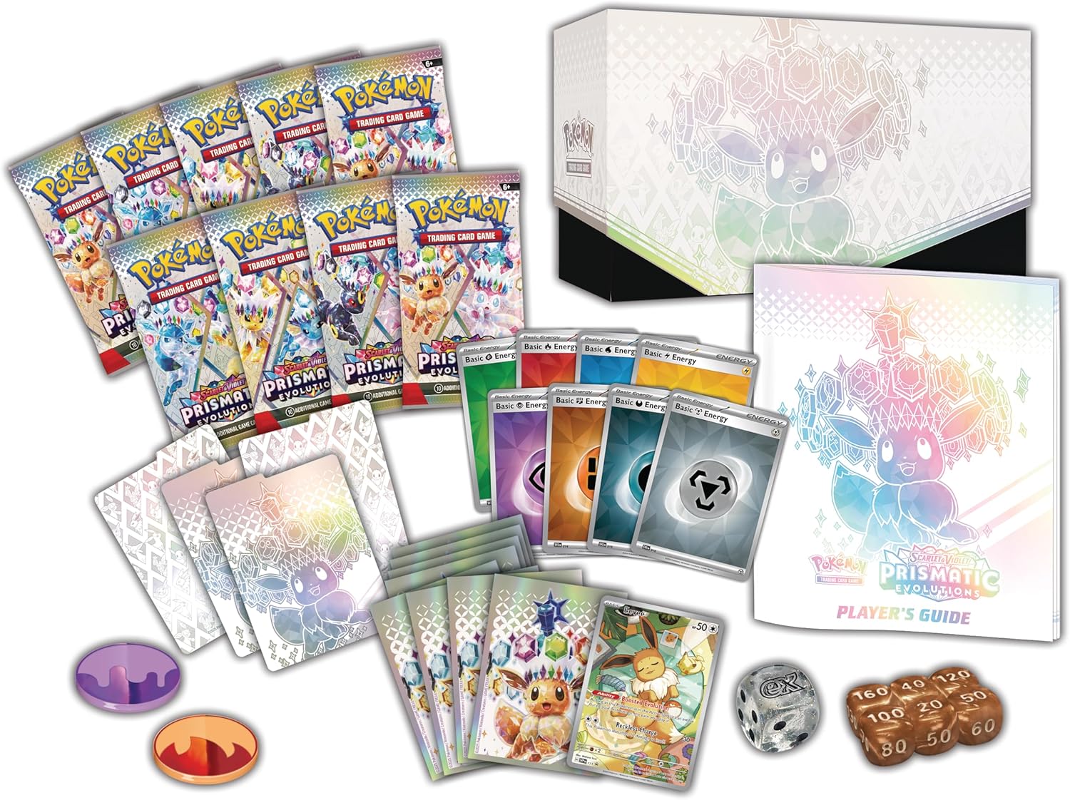 Pokemon TCG Prismatic Evolutions Elite Trainer Box - Image 4