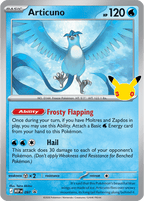 Pokemon TCG 30th Celebration Zapdos promo card