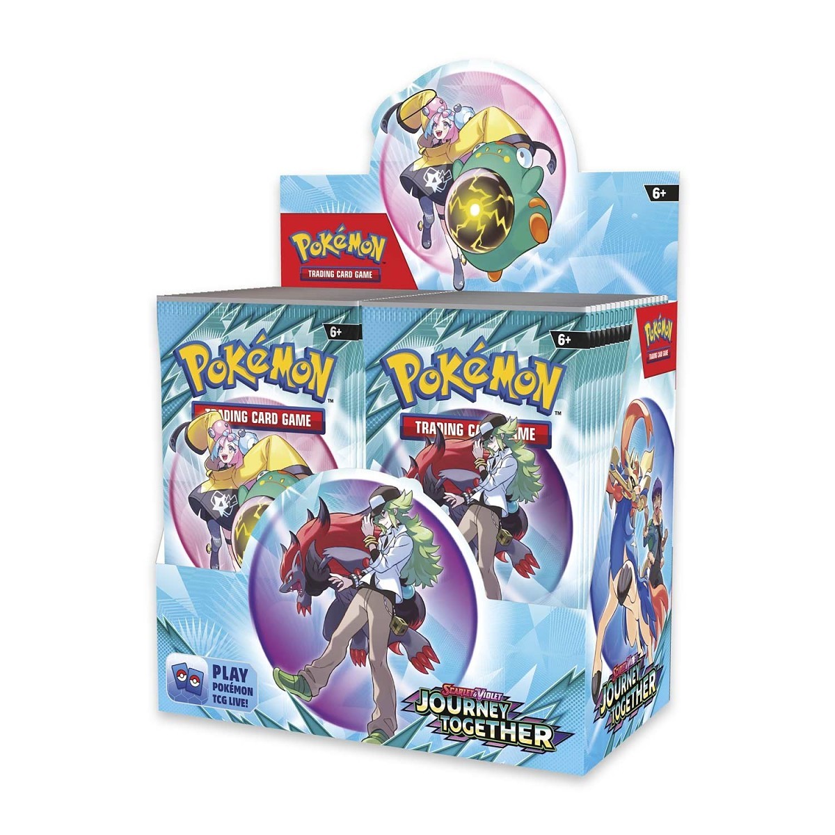 Pokemon TCG Journey Together Enhanced Booster Box sealed Scarlet and Violet booster box