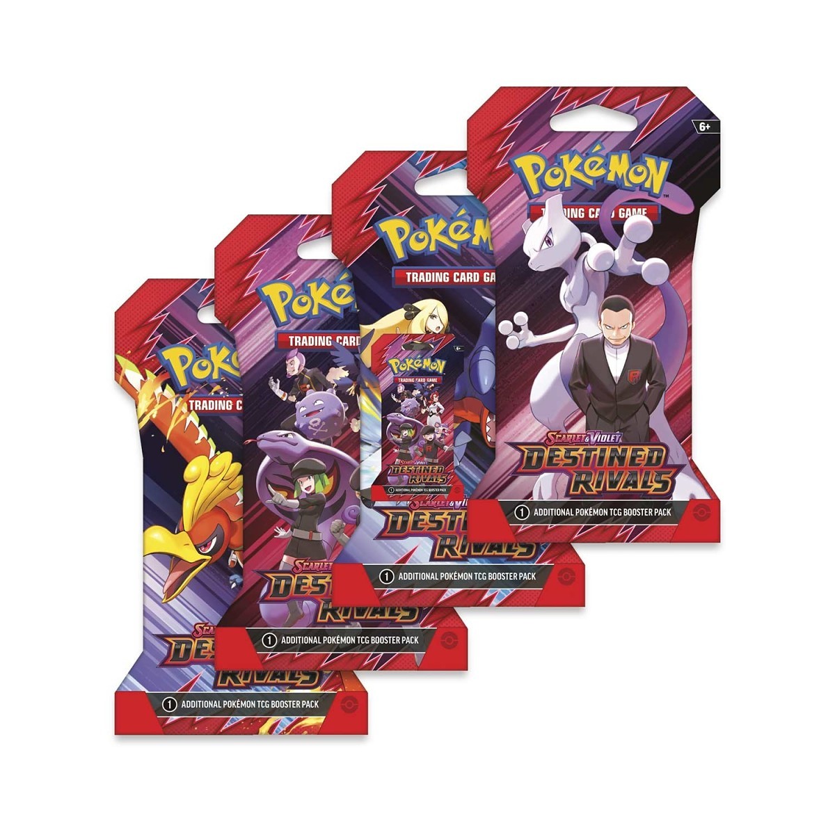 Pokemon TCG Destined Rivals Sleeved Booster Pack - Image 5