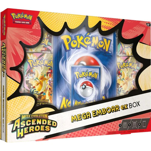 Pokemon TCG Ascended Heroes Mega ex Boxes (Meganium/Emboar/Feraligatr) - Image 2