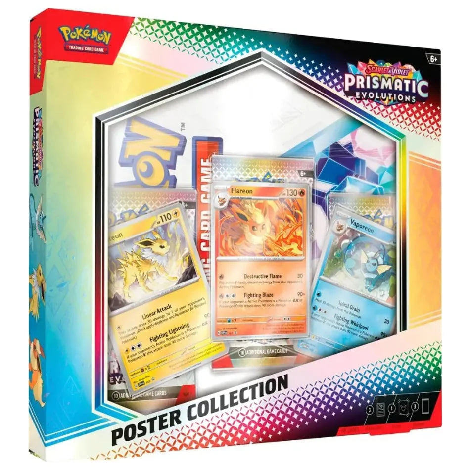 Pokemon TCG Prismatic Evolutions Poster Collection - Image 4