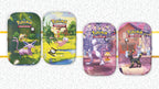 Pokemon TCG 30th Celebration Mini Tins official artwork range