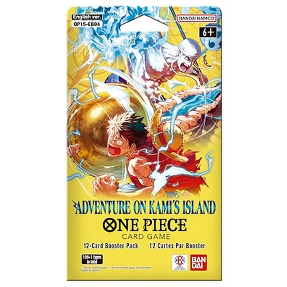 One Piece Card Game OP-15 Adventure on Kami's Island booster pack. sealed, brand new