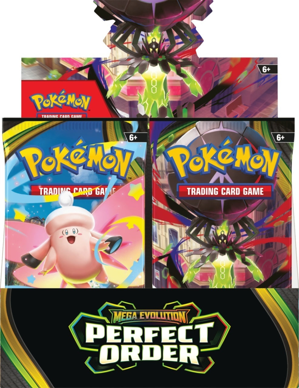 Pokemon TCG Perfect Order Booster Display Box with Booster Packs