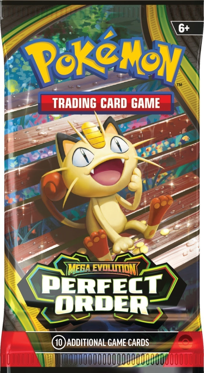 Pokemon TCG Perfect Order Booster Pack Meowth Artwork