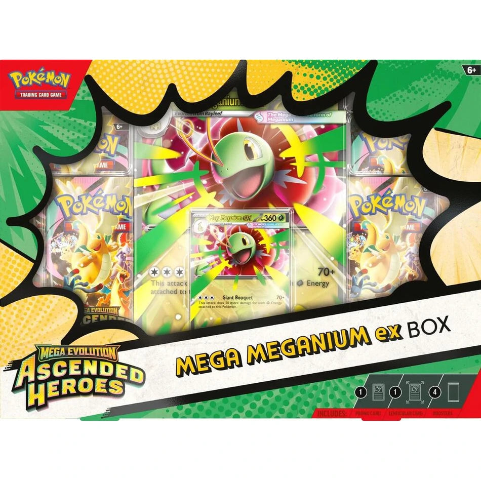 Pokemon TCG Mega Meganium ex Box - Ascended Heroes