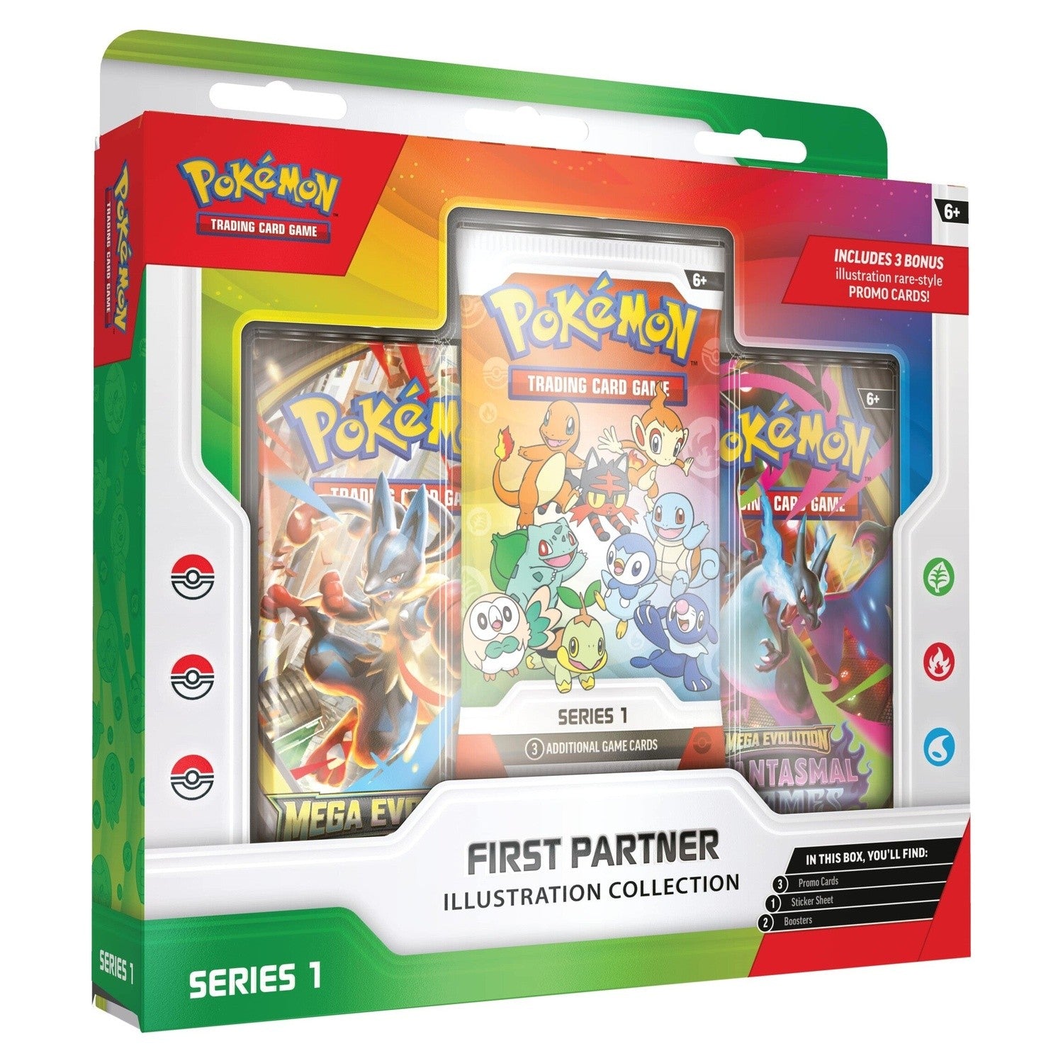 Pokemon TCG First Partner Illustration Collection Series 1