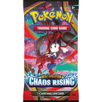 Mega Evolution Chaos Rising Booster Box, sealed, front of the box