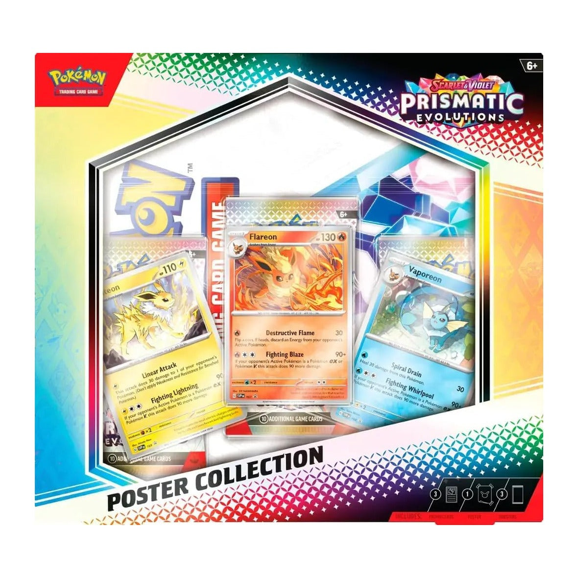 Pokemon TCG Prismatic Evolutions Poster Collection, sealed