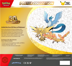 Pokemon TCG 30th Celebration Poster Collection box back with contents list