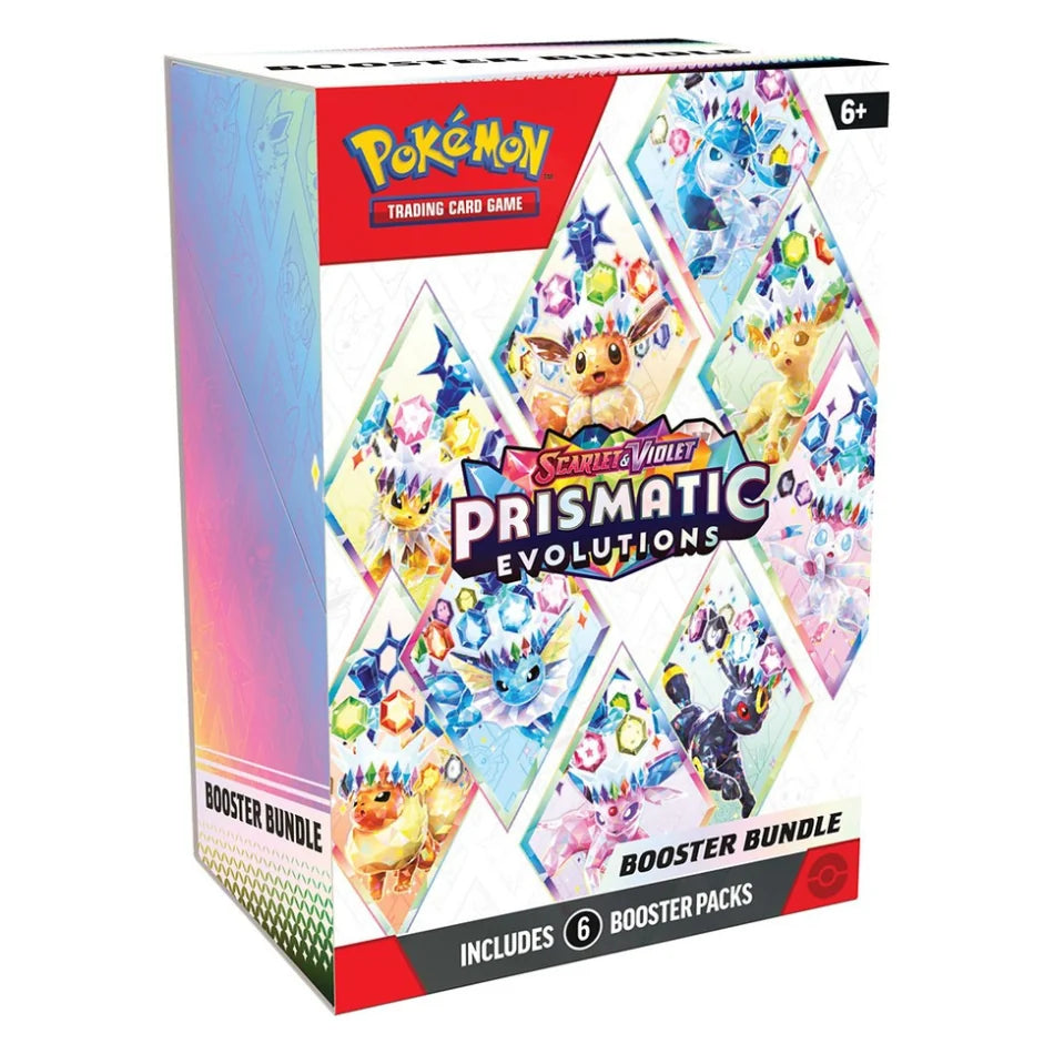 Pokemon TCG Prismatic Evolutions Booster Bundle (6 Packs)