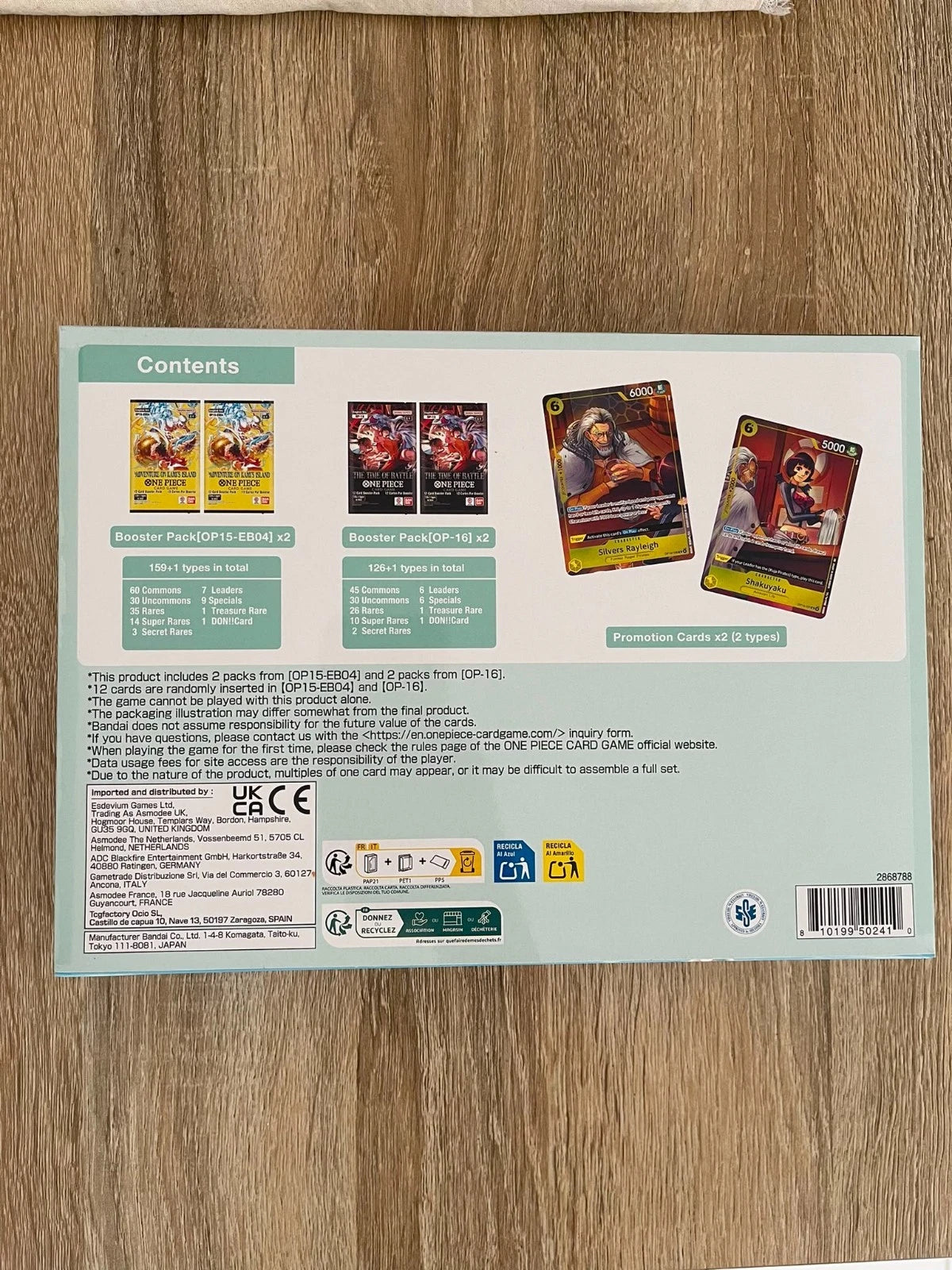 One Piece Illustration Box Vol.8 packaging close up