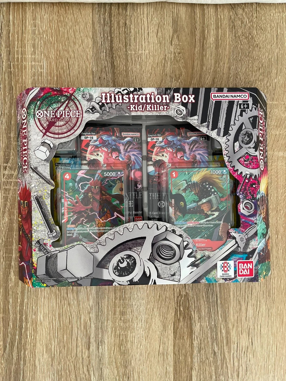 One Piece Illustration Box Vol.7 and Vol.8 back packaging