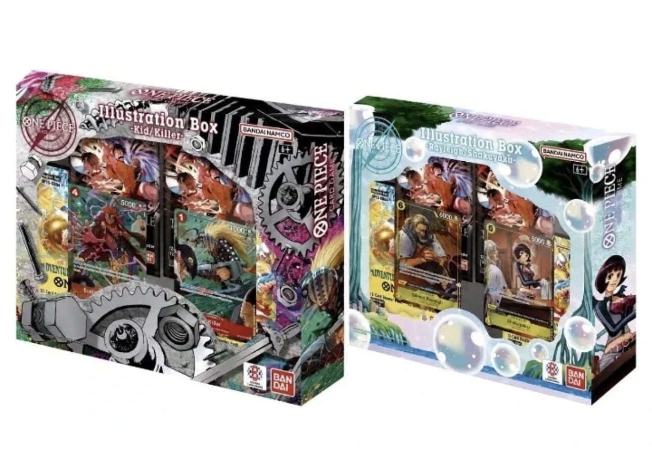 One Piece Illustration Box Vol.7 and Vol.8 sealed set