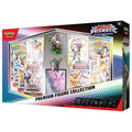 Pokemon TCG Prismatic Evolutions Premium Figure Collection box. angled view